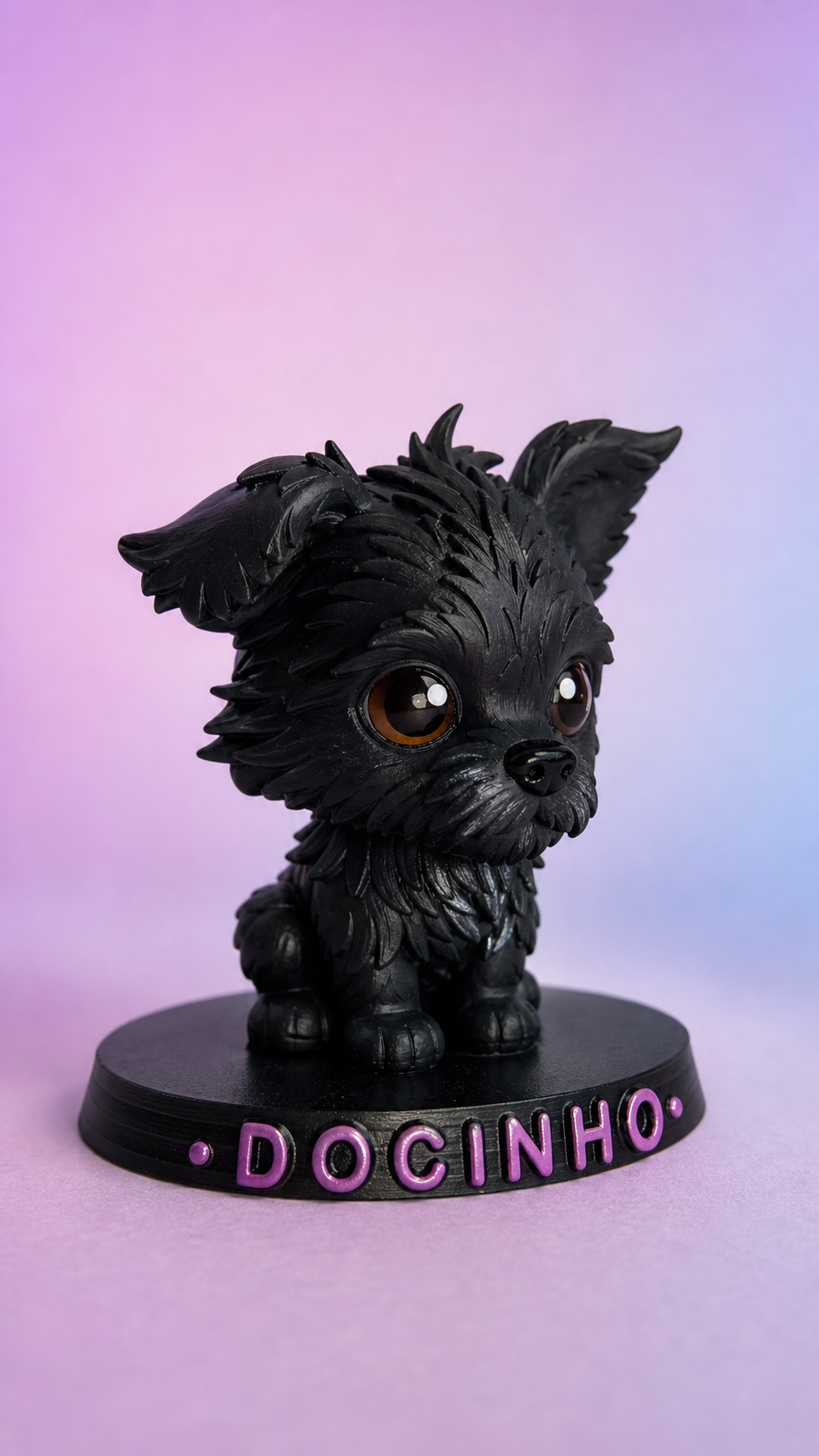 Funko PET do cachorro Docinho com pelos detalhados
