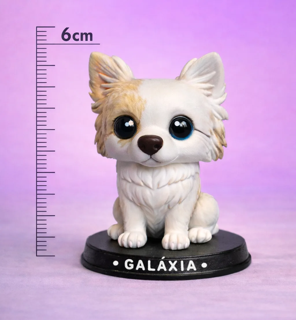 Funko Mini PET de 6cm - miniatura personalizada em resina